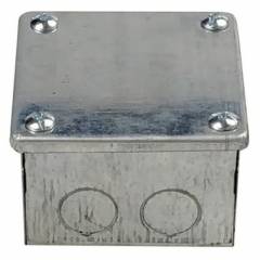 Metal Adaptable Box 3" x 3" x 2" With Knockout